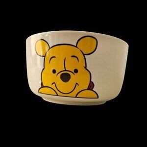 Disney Winnie The Pooh Ceramic Bowl 4.5"D x 4.5"H By Milne & Shepard Cream NWT